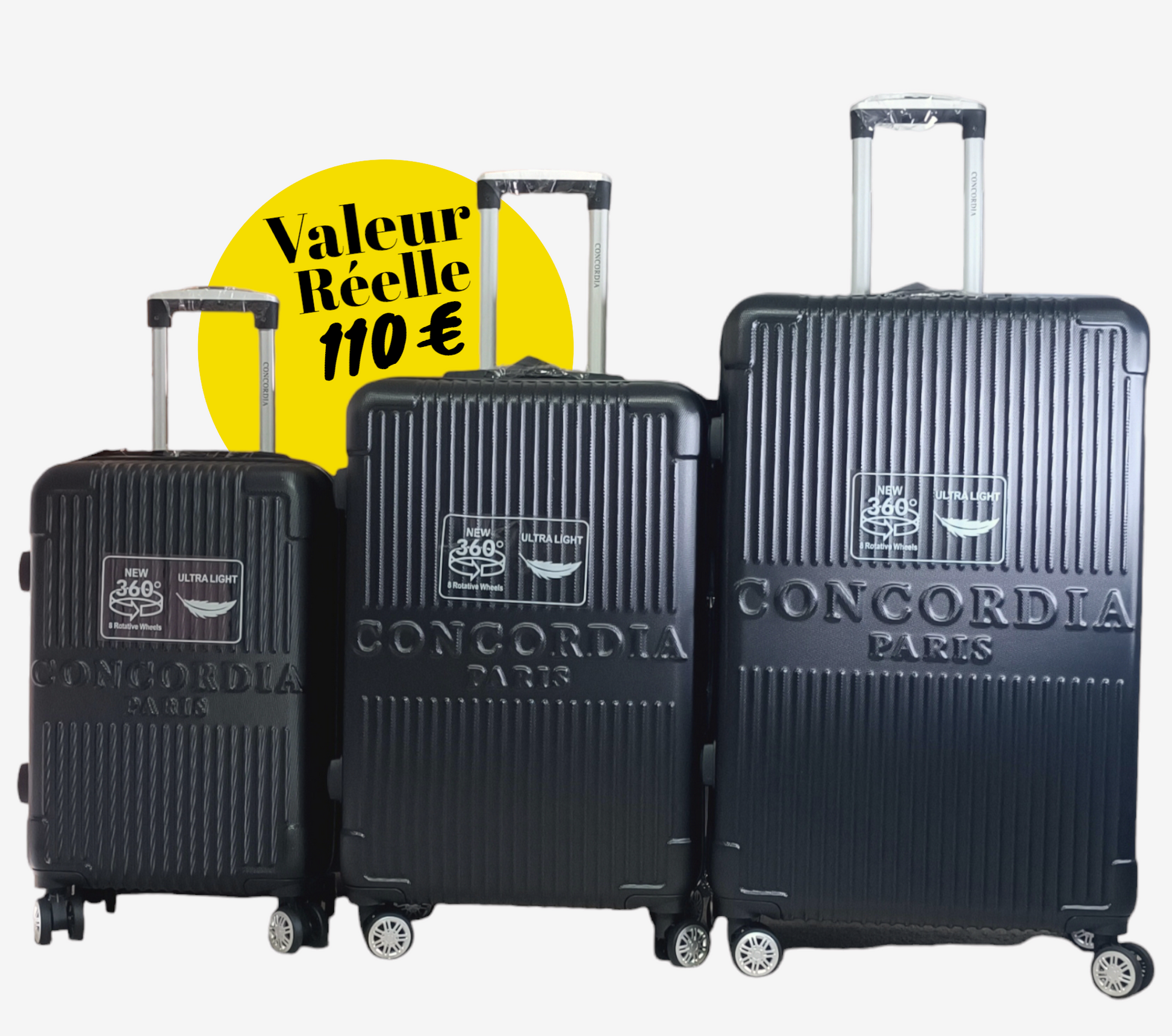 ABS NOIR - Destock Valises