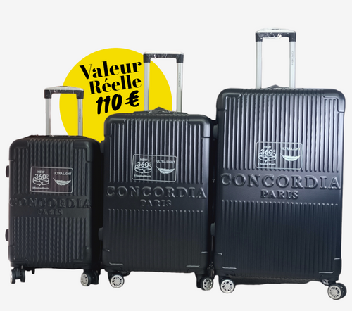 ABS NOIR - Destock Valises