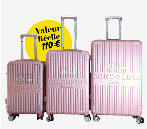 ABS ROSE - Destock Valises