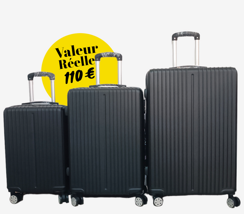 LINA noir - Destock Valises