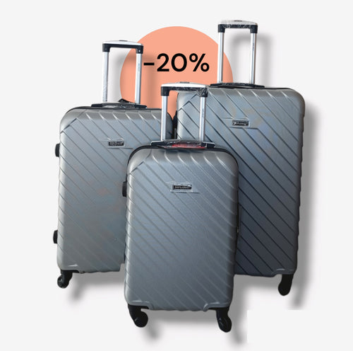 MAJESTIC Gris - Destock Valises