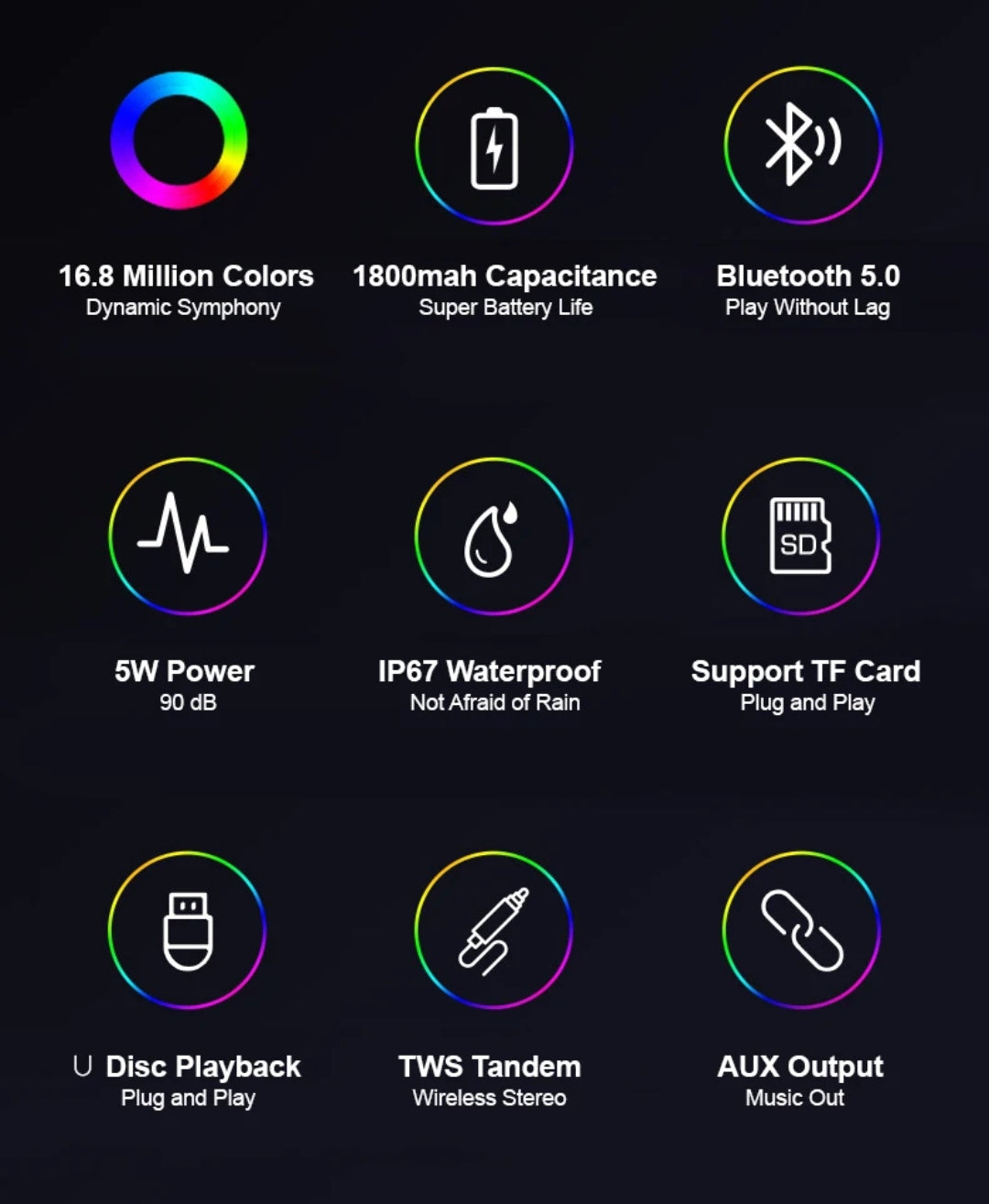 Enceinte BT 10w - Destock Valises