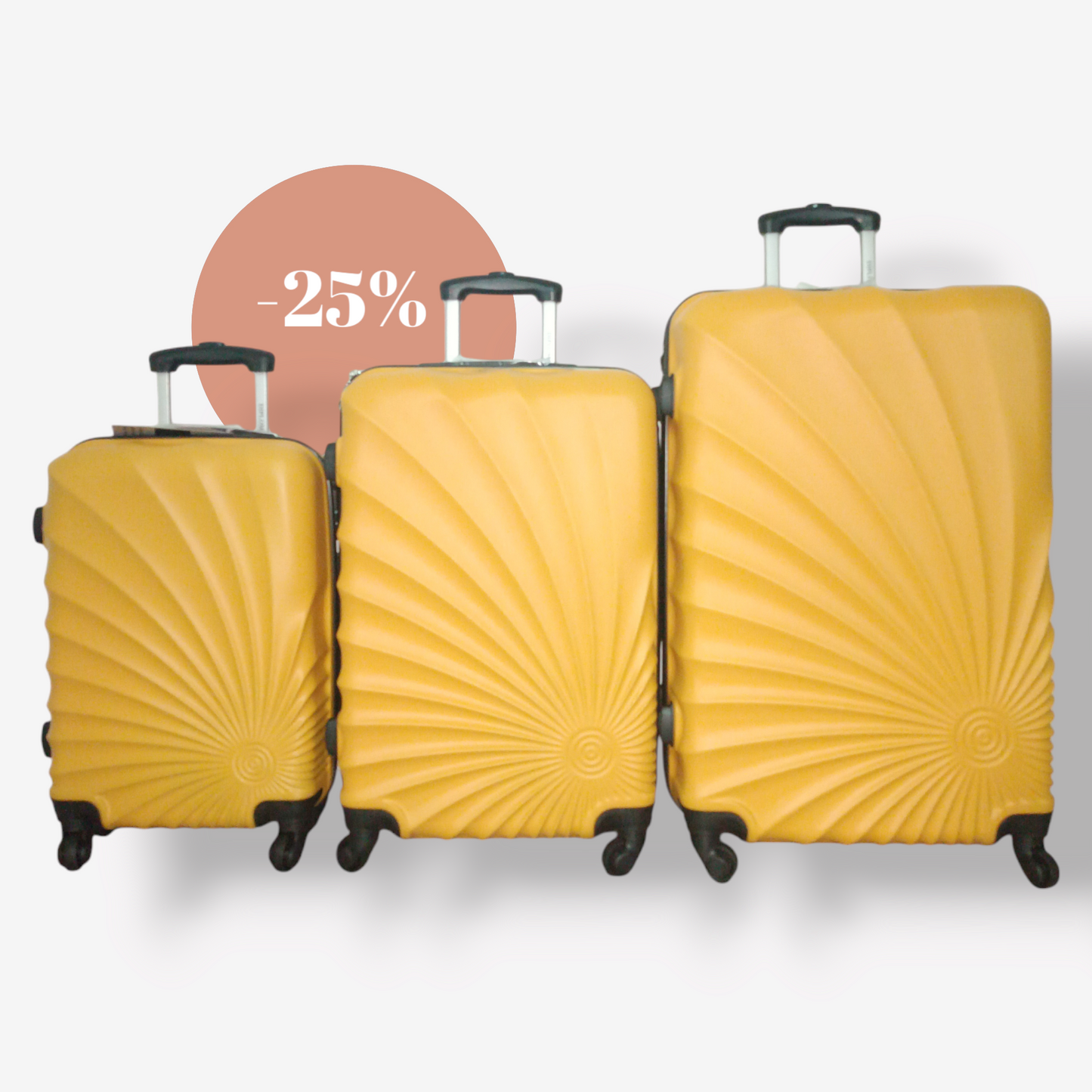 SUNNY Yellow - Destock Valises